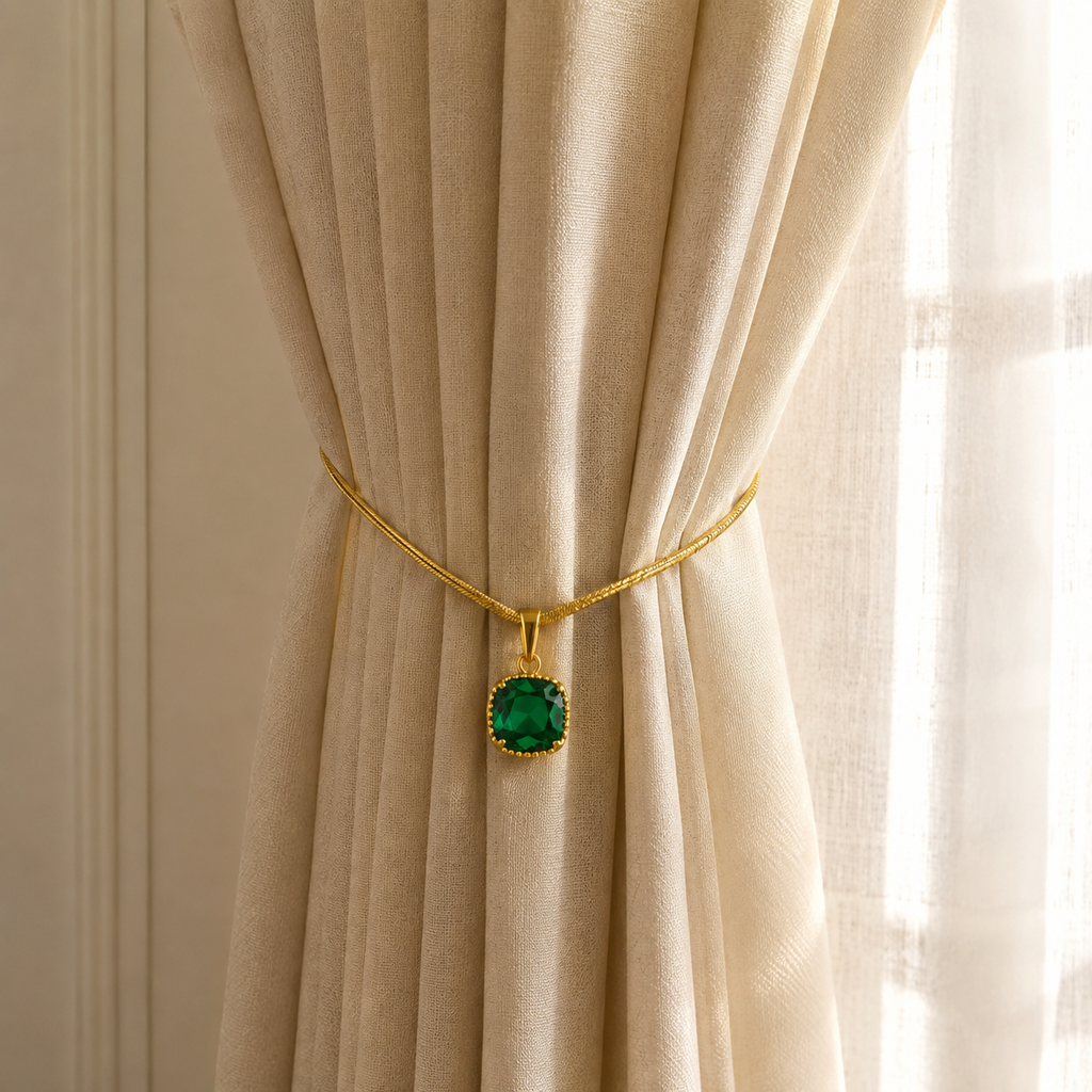 Palermo Jewels  Gold Plated Moon Stone Pendant Necklace for Women & Girls